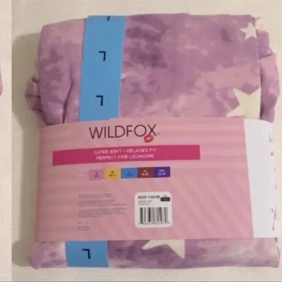 Wildfox Women's Purple Star Lounge Set - Picture 3 of 6